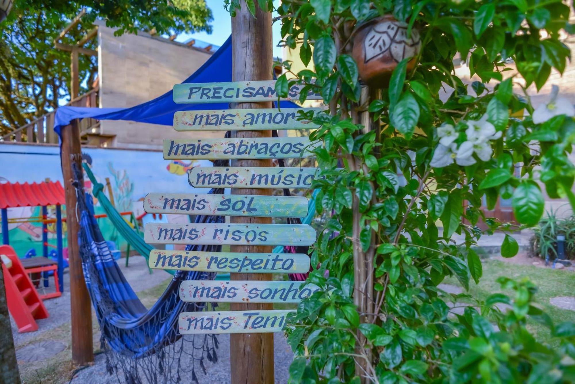 Pousada Vila Da Praia Pinheira Eksteriør bilde