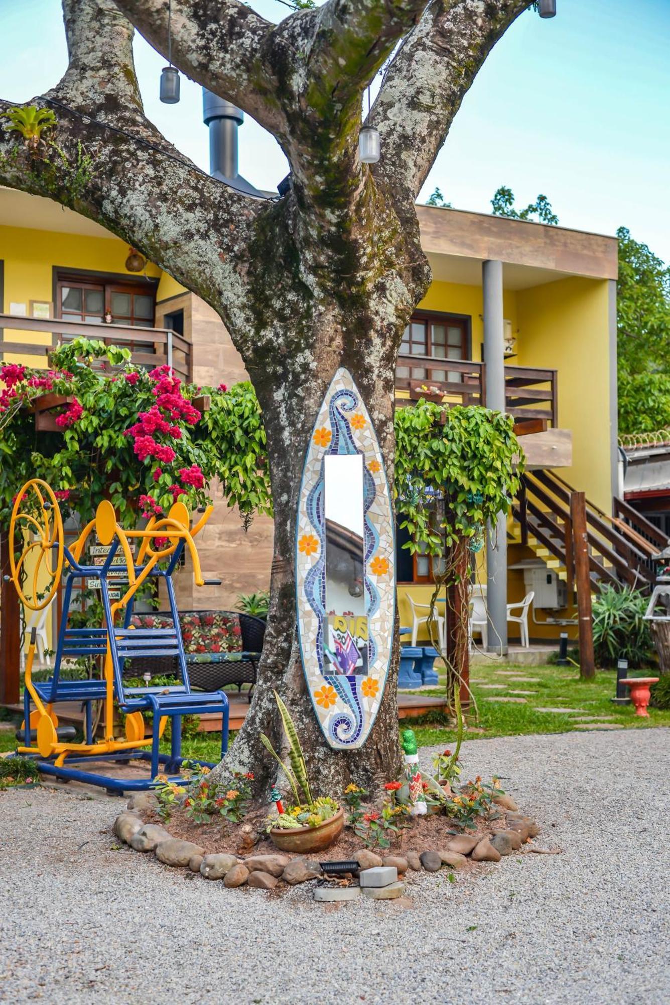 Pousada Vila Da Praia Pinheira Eksteriør bilde
