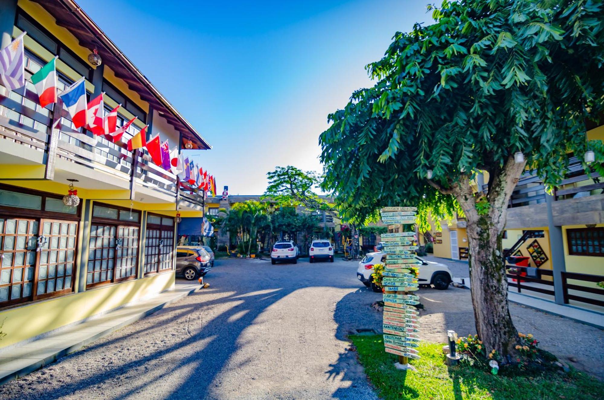 Pousada Vila Da Praia Pinheira Eksteriør bilde